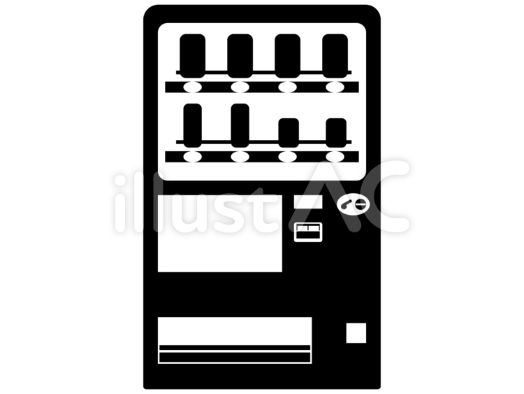 デバイスアイコンベクトルを販売する自動販売機。デバイスサインを販売する自動販売機。孤立した輪郭シンボルイラストのイラスト素材・ベクター Image148936614