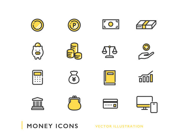 お金・コイン」アイコン・イラストのフリー素材 商用可