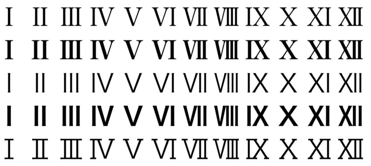 デザイナー監修 数字フォントおすすめ24選！おしゃれ・かわいい・手書き風も紹介