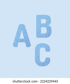 アルファベットABC、英語学習のシンプルな線画アイコンのイラスト素材291409225- イメージマート