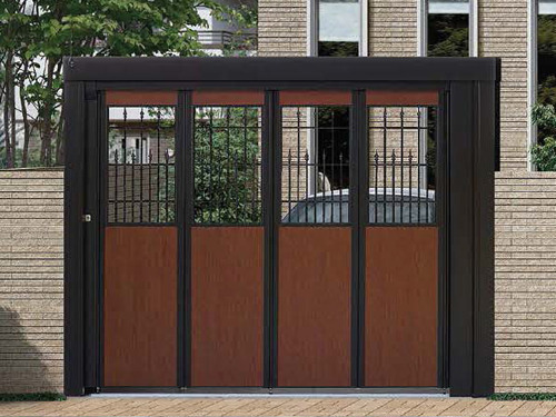 門一体化シャッターゲート施工例