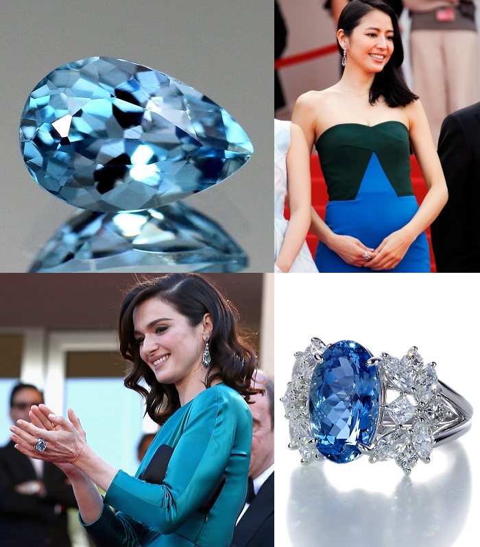 楽天市場 サンタマリアアクアマリン 宝石 ルース ５．７６ＣＴ : 直輸入価格のルース屋さん