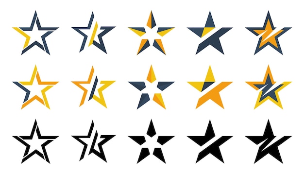 可愛い星のキャラクターロゴ ロゴタンク 企業・店舗ロゴ・シンボルマーク格安作成販売