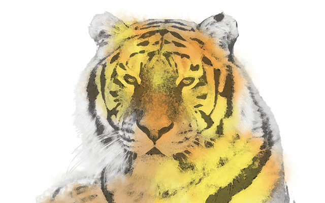 Photoshopのマウス操作だけで水彩画の淡い風合いを表現するパソコン工房 NEXMAG