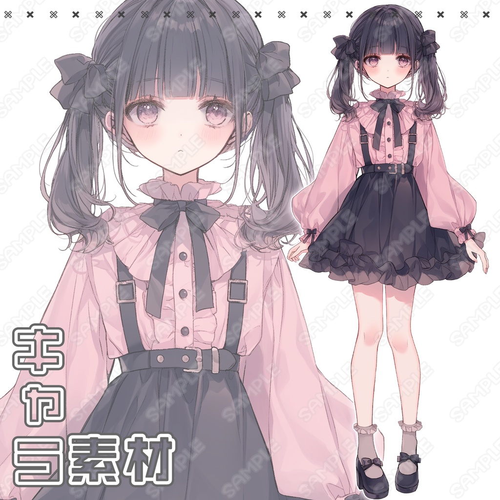 メンヘラ 地雷系 フリーアイコン312 無料写真