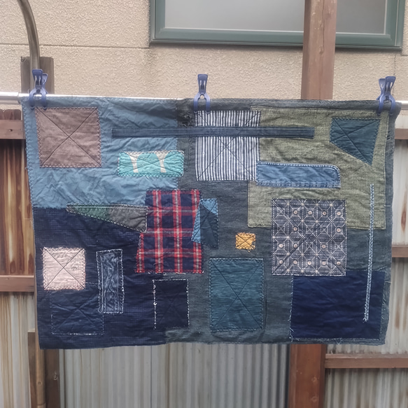 楽天市場中古リサイクル着物 アンティーク 端切れ 布切れ はぎれ 年代物 刺繍 24W-2660 リサイクル IDnet : アイディーネット