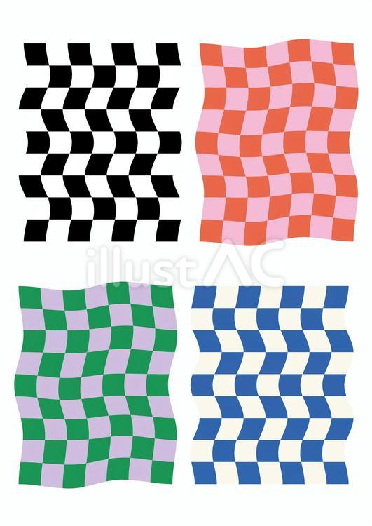 勝利とレースの孤立した透明な背景のフィニッシュラインを表す木製のポールに振るチェッカーフラッグイラスト素材透過、PNGフリー画像ダウンロード -Pngtree