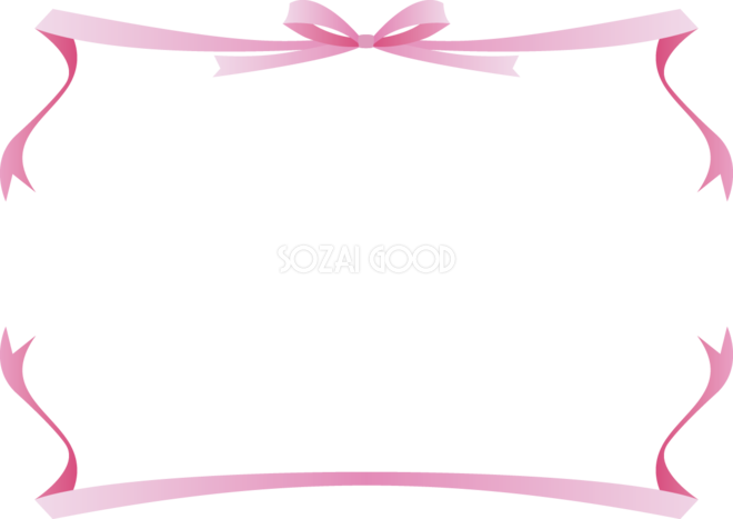 ピンクリボンイラスト無料イラスト・フリー素材なら「イラストAC」