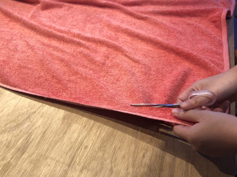 フェイスタオルで作るクッション : e*sのアトリエから 暮らしを楽しむ手作り品