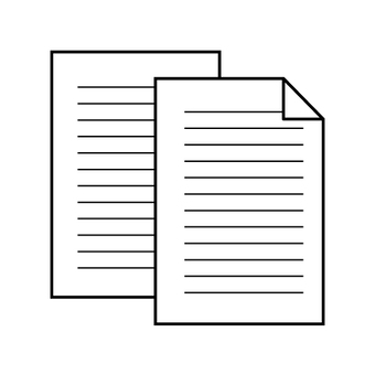 コピー用紙イラスト無料イラスト・フリー素材なら「イラストAC」