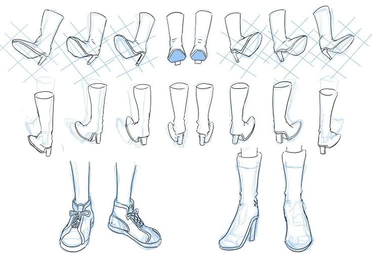 初心者も簡単！靴のイラストの描き方 - オンラインイラスト教室アタムアカデミ