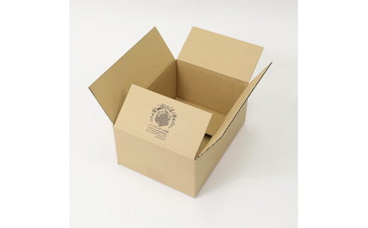 特注ロゴ入りダンボール潮梱包