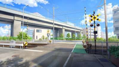 フリーイラスト街の通りパブリックドメインQ：著作権フリー画像素材集