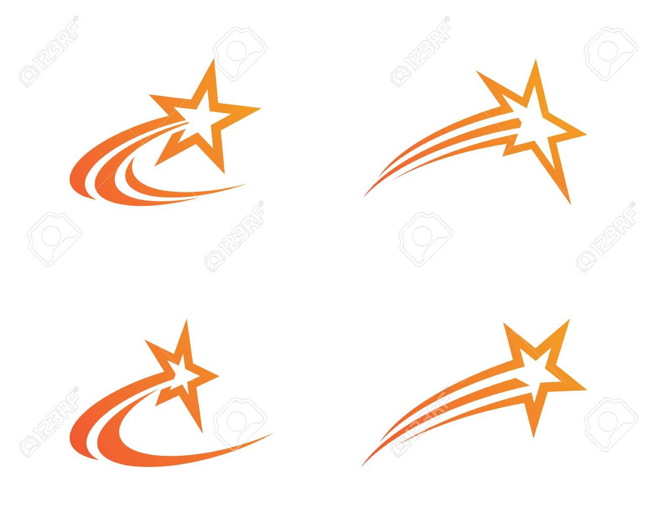 ロゴ作成デザインです。パステル工房5色の星スターをイメージしたロゴマークです