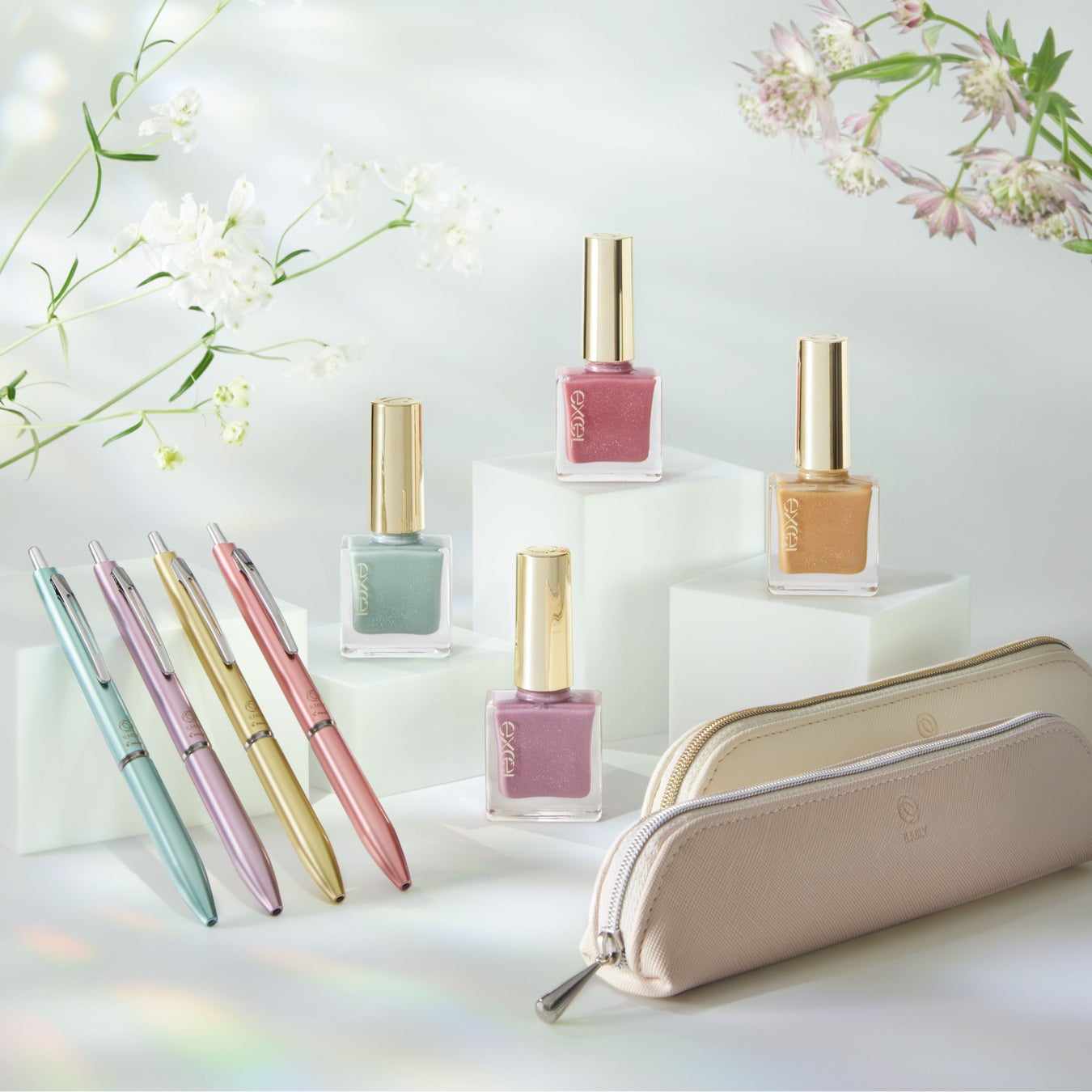 春ネイルのネイルデザイン エクセル ネイルポリッシュ Nexcelの口コミ - ＼ 春限定ネイル パーソナルカラーに合わせ by ほなみ 乾燥肌LIPS