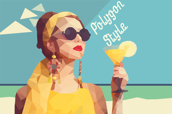 Qoo10折りたたみ 鏡 ミラー ポリゴン グラフ