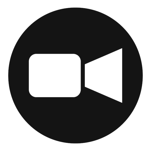 透明な背景に分離されたビデオ通話アイコンイラスト素材透過、PNGフリー画像ダウンロード - Pngtree