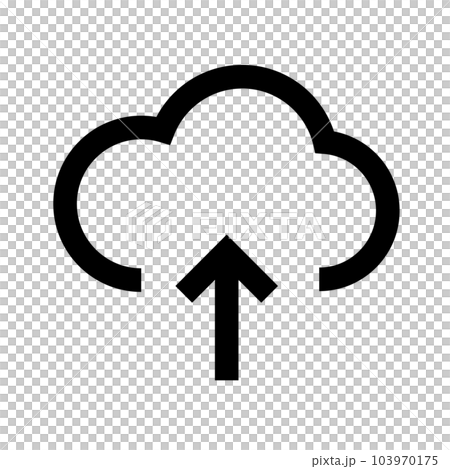 クラウドへのアップロードアイコン素材 1商用可の無料 フリー のアイコン素材をダウンロードできるサイト『icon rainbow』