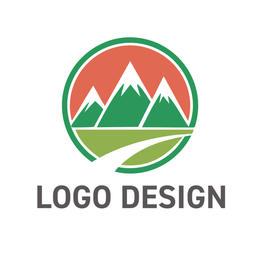 ロゴ 山 logo mountain ロゴマークガーデン