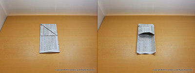 新聞紙スリッパの作り方〜緊急時にも役立つ手作りスリッパ〜保育と遊びのプラットフォーム ほいくる