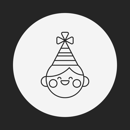 シェフの帽子のアイコン ベクトル ジョーカー ライン イラストAI 無料ダウンロード - Pikbest