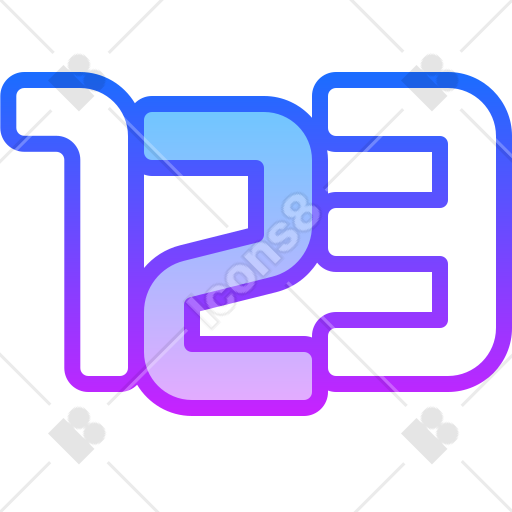 115,900 数字 アイコン High Res Illustrations - Getty Images