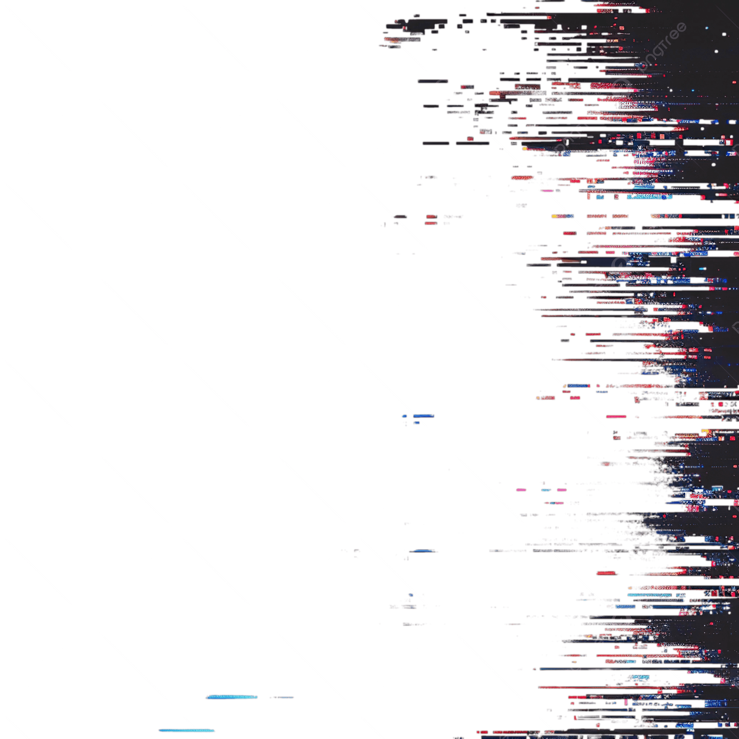 フリー素材 グリッチ風な世界 4枚