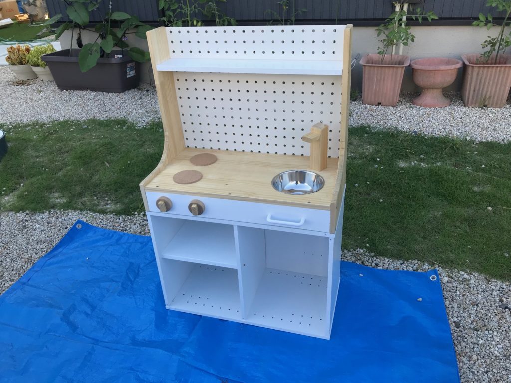 棚 セリア ダイソー カラーボックス DIY ままごとキッチンDIY などのインテリア実例 - 2018-02-18 06:57:17RoomClip ルームクリップ