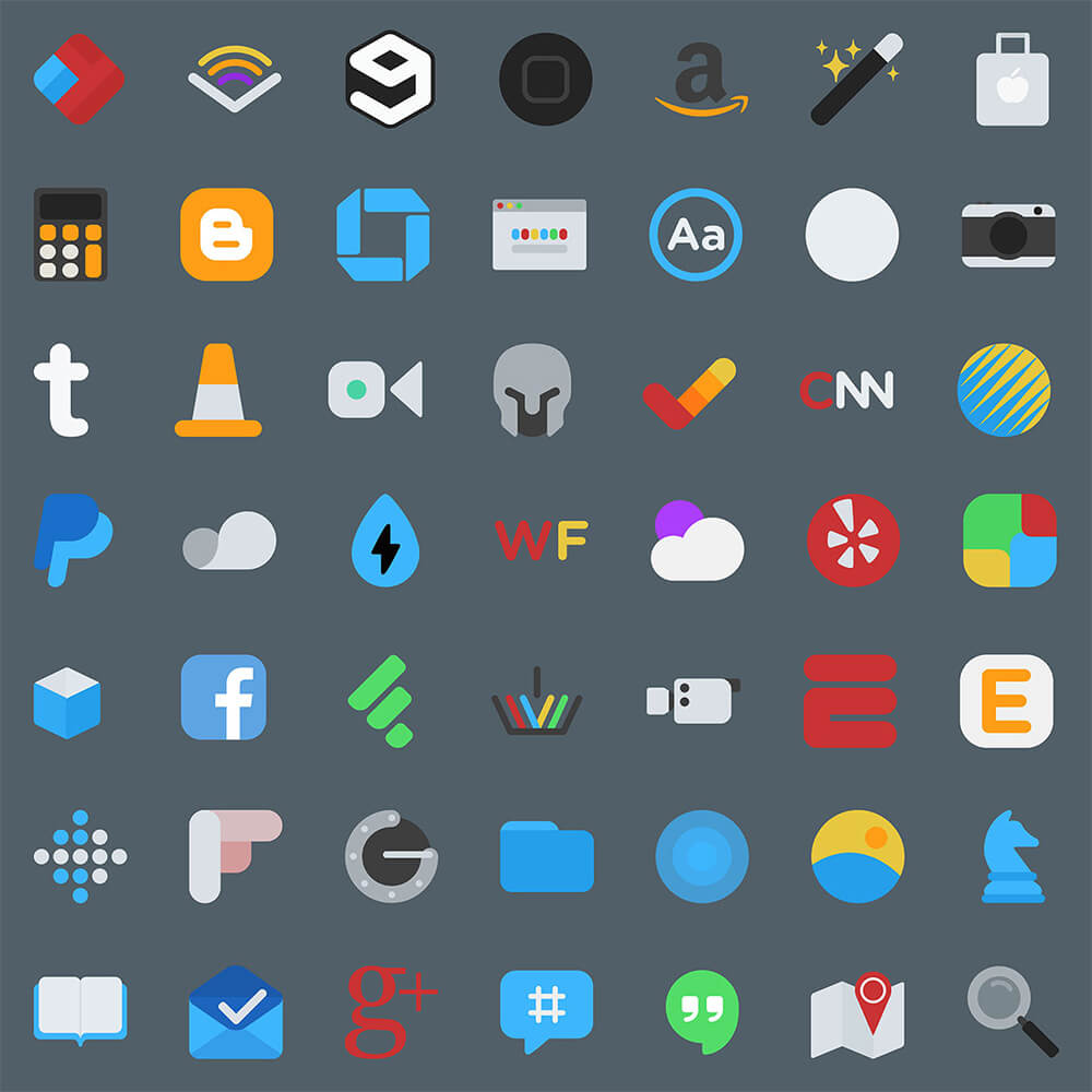 アプリのアイコンセットのイラスト素材76389243- PIXTA