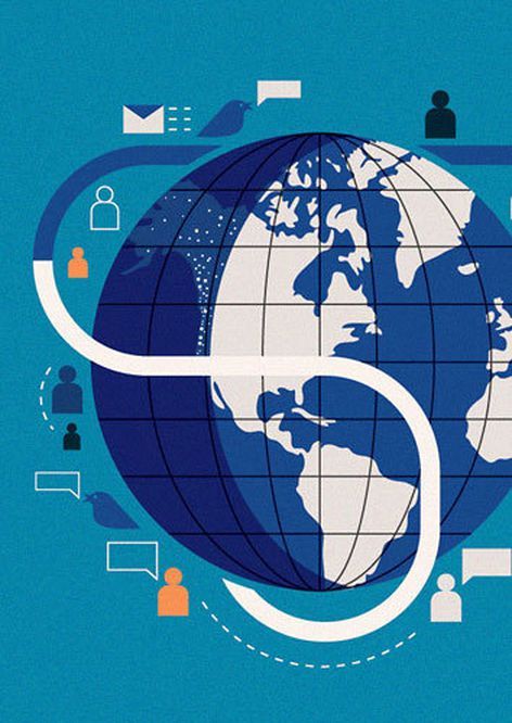 地球イラストCanva キャンバ