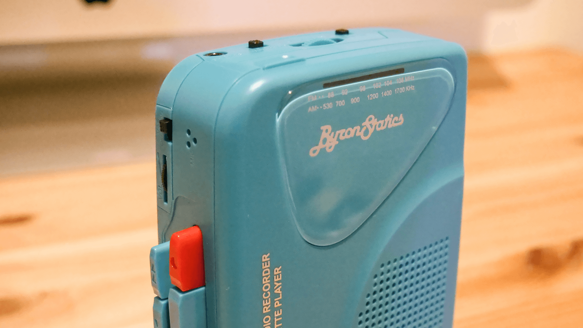 TOWER RECORDS カセットプレーヤー イエロ