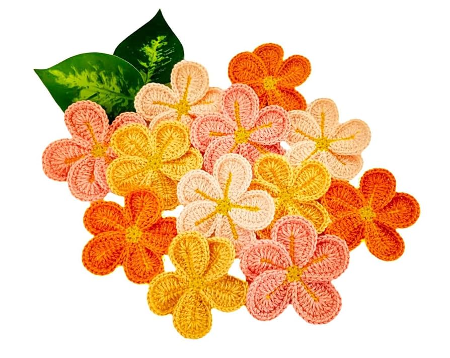 かぎ針「アミュレ」で編む 北欧風フラワーコースター手作りレシピクロバー株式会社