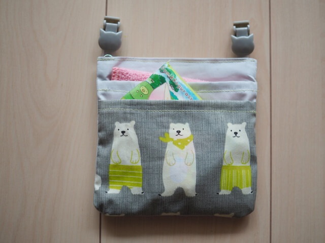 フラップなし移動ポケット ナスカン付き 」の作り方 2ページ目 ぬくもり