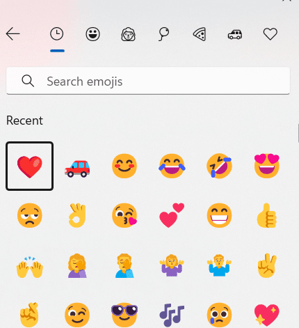 🪟 Windows用Microsoft絵文字リストEmojiall