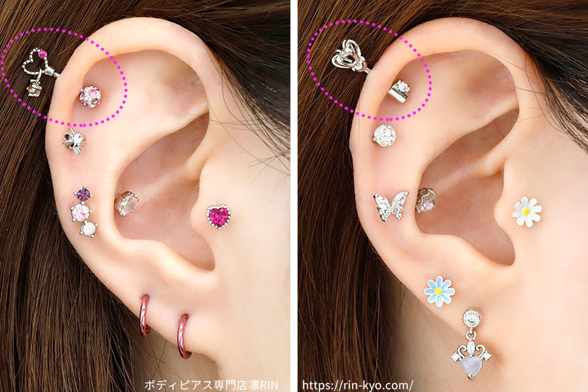 ピアスを着けるとかわいい位置は？意味や決め方のポイントを解説