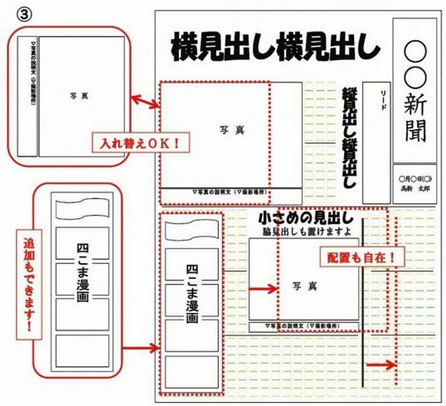 小学生新聞の見出しデザイン集 手書きで楽しいレタリング- コミュニケーションBLOG