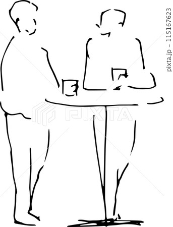 建築パース用 3D 人物素材