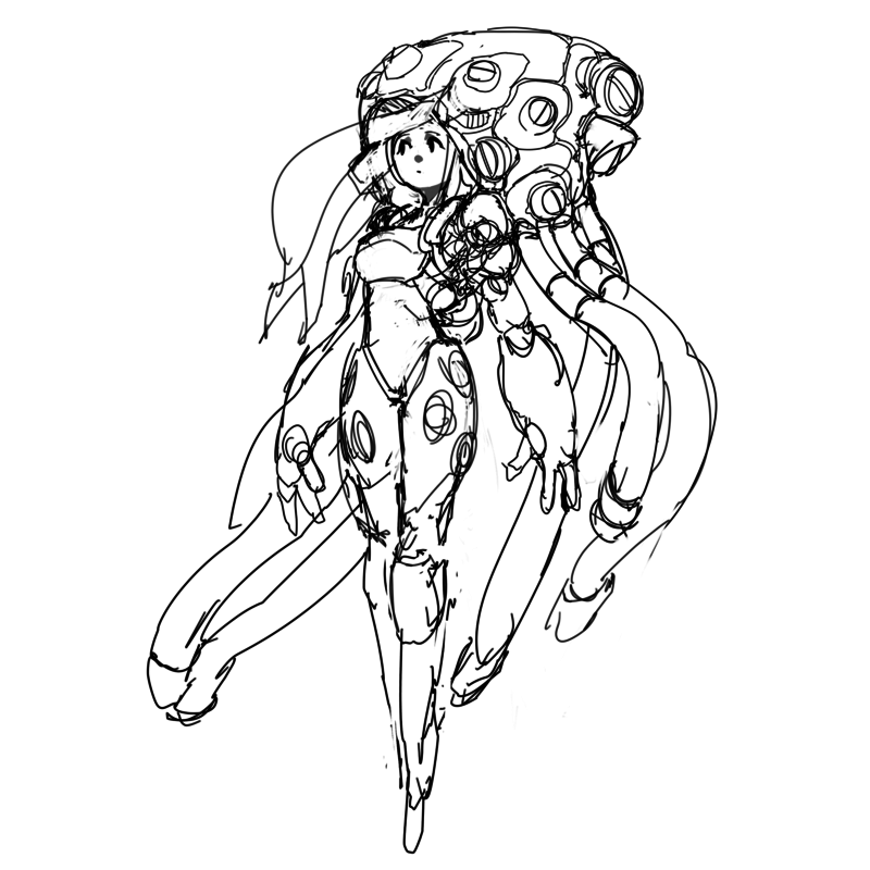 メカ戦闘キャラクターの描き方 by ALYEK - お絵かきのコツCLIP STUDIO TIPS