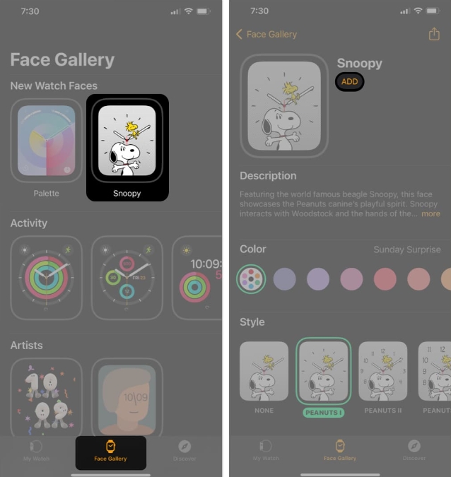 アップル ウォッチ スヌーピー 文字盤 やり方TikTok