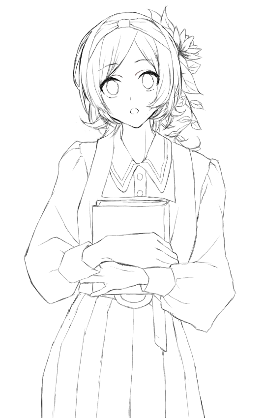 花とクローバーの線画イラストのかわいい背景のイラスト素材FYI07970969ストックフォトの QleanMarket キュリンマーケット