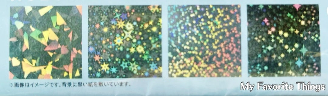 クリアホログラムシート クリアオーロラシート