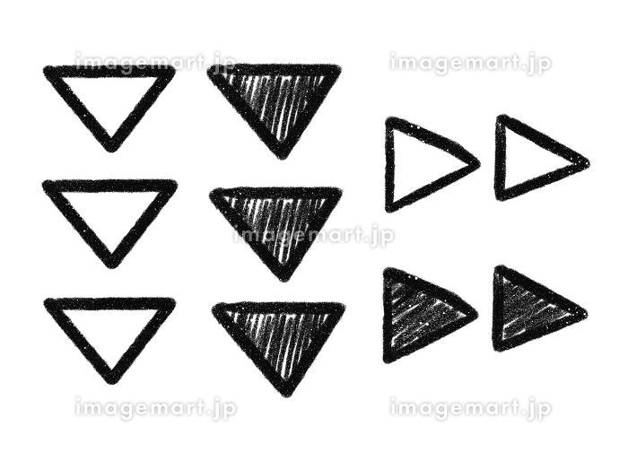 三角矢印のイラスト素材・ベクター Image 86307193