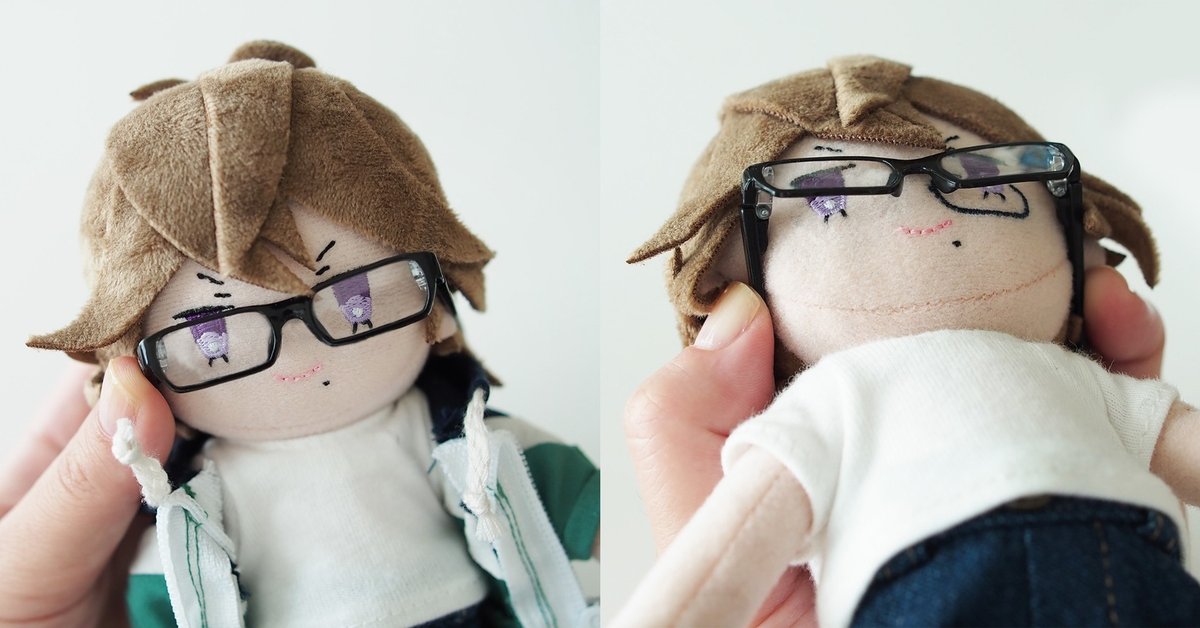 プラバンでメガネを - mochimochipotetoの日記