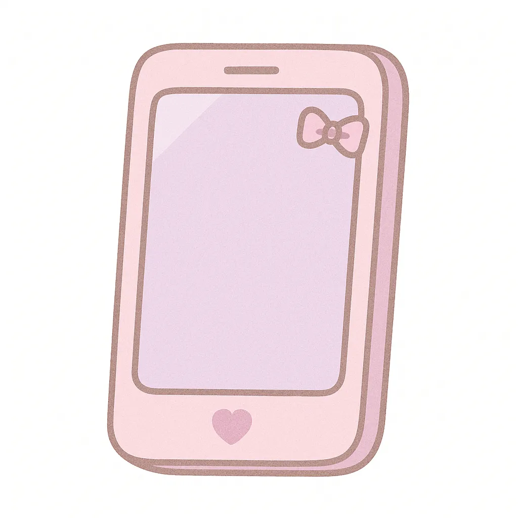 斜めから見たスマホのシルエット無料のAi・PNG白黒シルエットイラスト