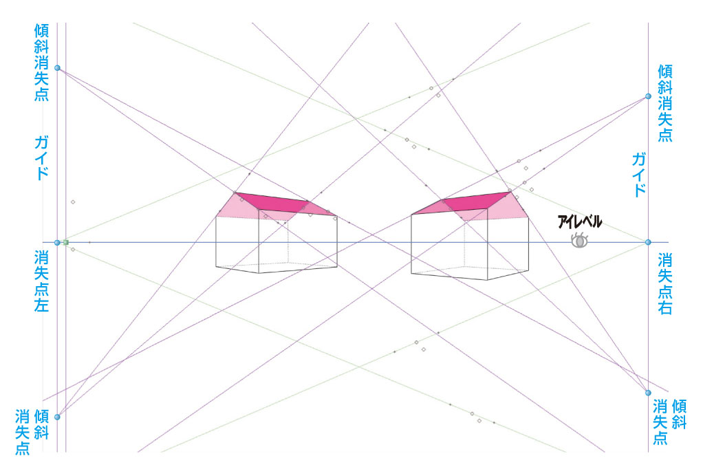 クリスタのパース定規を使いこなそう！正しいパースで背景上達へ - イラスト・漫画 マンガ 教室 egaco エガコ