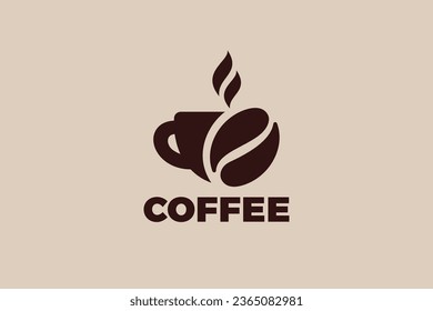 コーヒー豆・珈琲イラスト・アイコン・マーク：イラスト無料