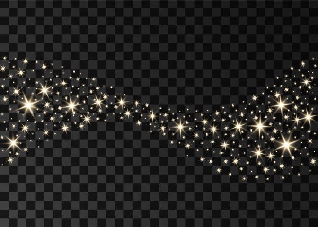 フリー素材パチパチするキラキラ背景透過素材