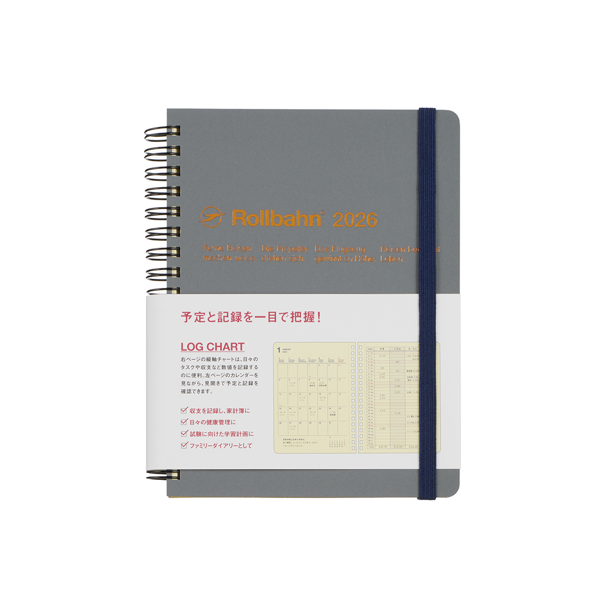 予定 未来 +ログ 過去 を記す 手帳の使い方：前編 m