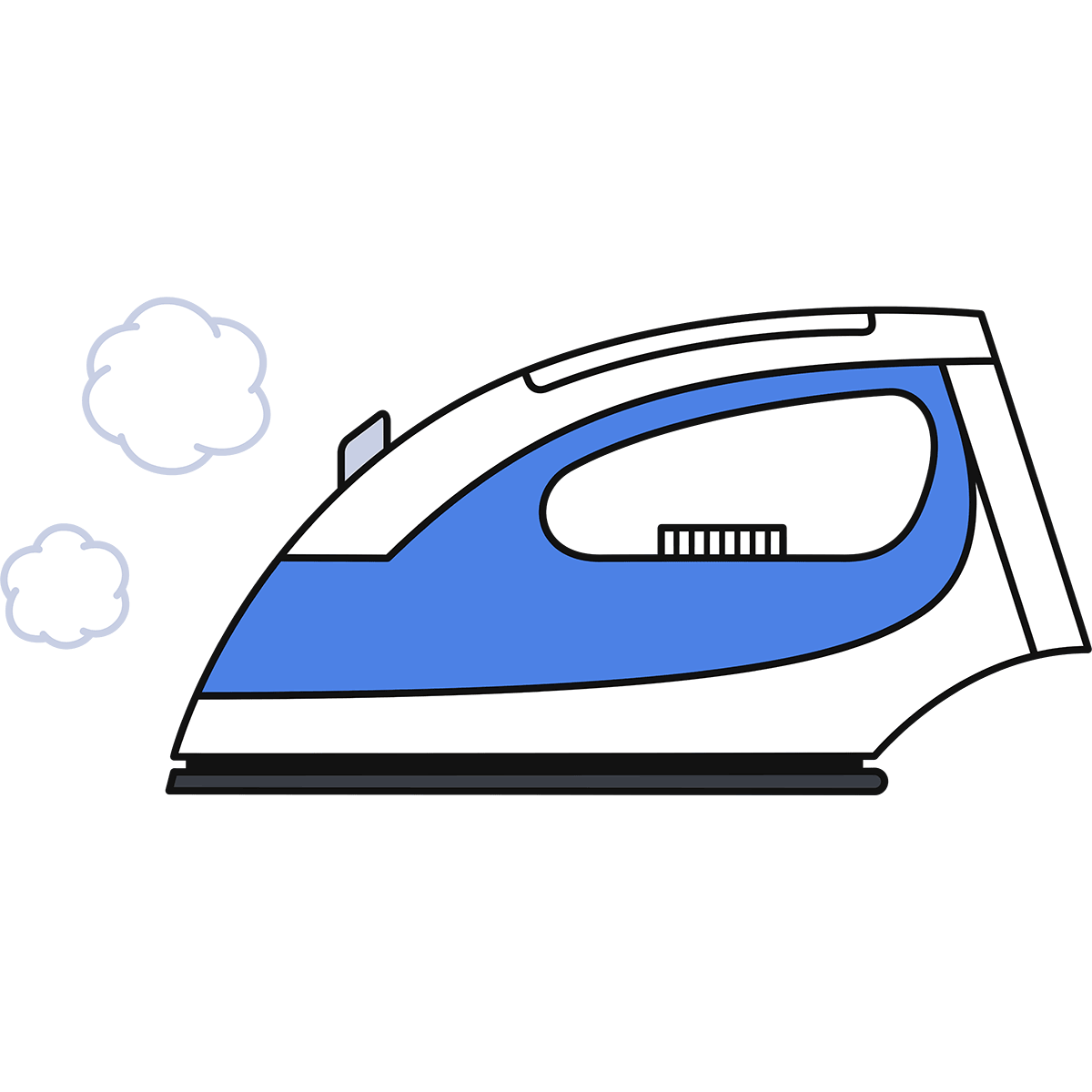 ヘアアイロンイラストレイン🚂 - イラスト無料素材