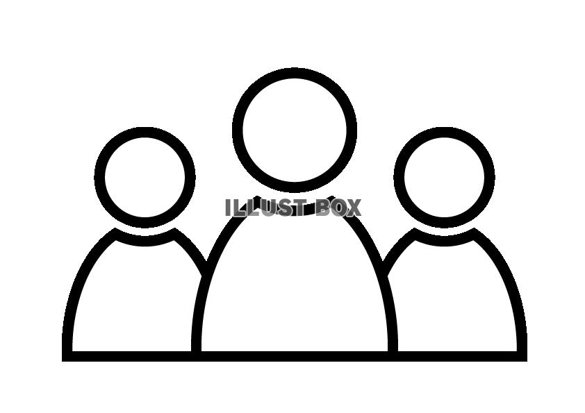 人脈・人のネットワークのアイコンフリーのアイコンイラスト素材 icon-pit
